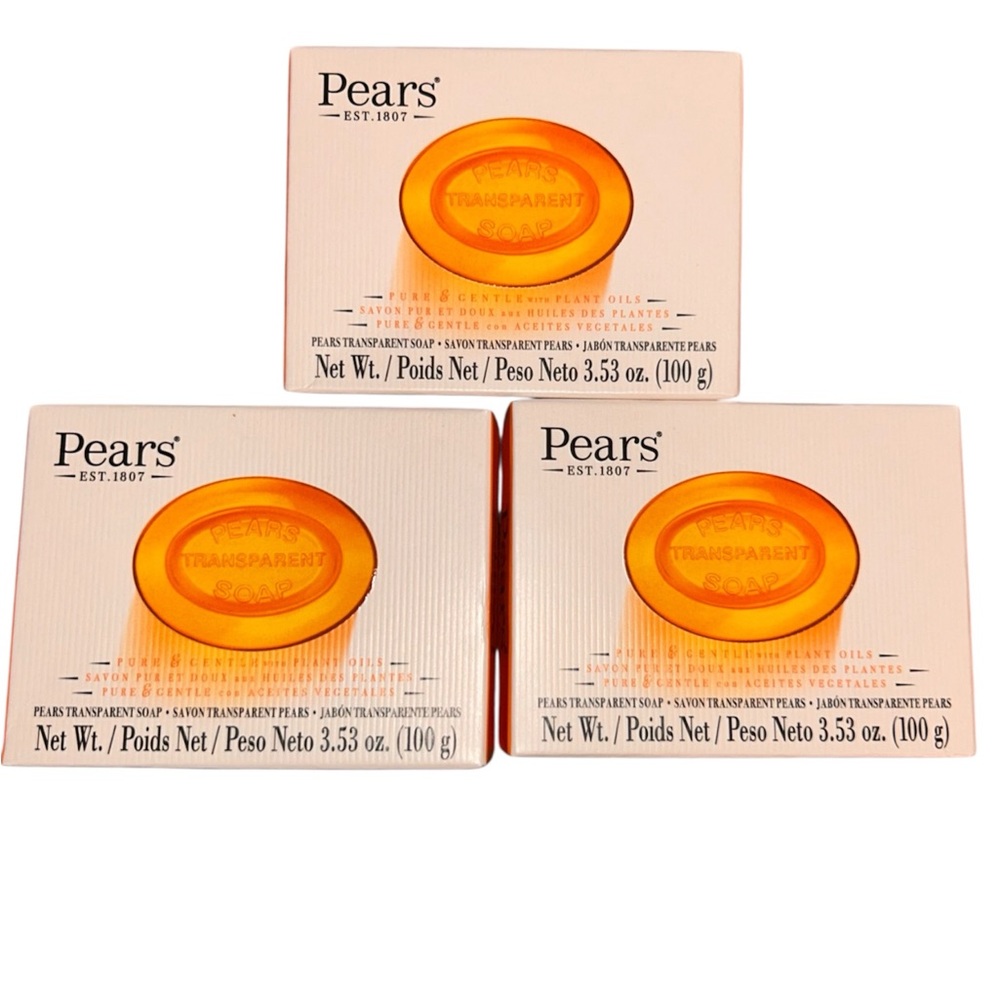 Pears Transparent Soap 3-Pack